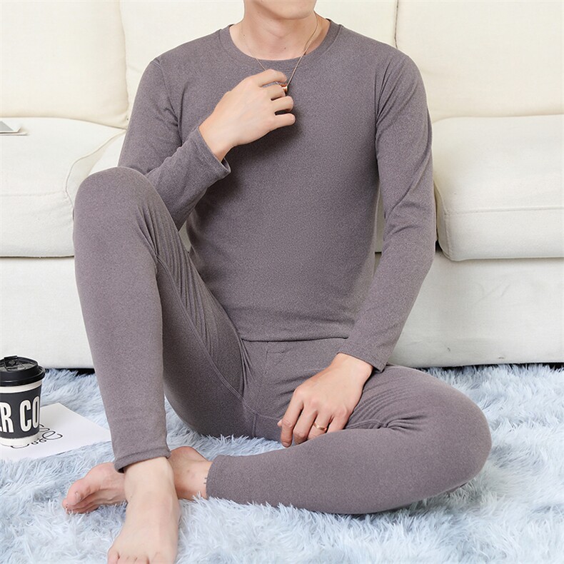 保暖内衣男士秋衣秋裤青年德绒打底衫套装TZ8051-P42,男装T恤,星座310B-3