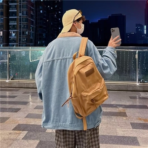 2025工装牛仔外套男潮流设计感日系上衣情侣春秋季潮牌开衫夹克潮图片