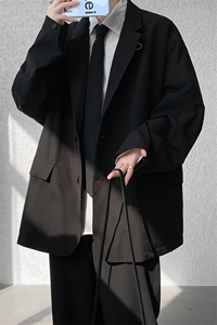 8XL-M 特大码西服男加肥加大码机车夹克胖子外套XZ701P105控128图片