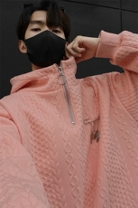 现货WY10098-常规P55加绒P65新款特殊纹路高质量连帽加绒卫衣，男装卫衣，电商A059