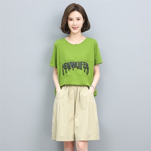 时尚宽松显瘦夏季休闲裤女高腰百搭阔腿裤图片
