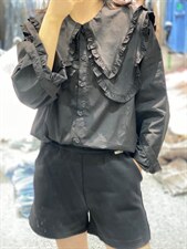 2022秋季新款韩版宽松显瘦休闲百搭时尚衬衫，女装衬衫，L·H·X