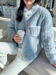 冬装羊毛外套图片