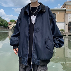 新品时尚夹克高级感潮流宽松百搭夹克外套JK0655-P68，男装夹克，星座308B-1