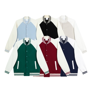 高品质!400克重磅流行潮流休闲百搭拼色棒球服BQ55088 特p65控98图片