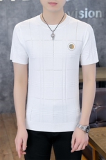 时尚休闲男士圆领短袖t恤夏天薄款2023夏季新款打底衫上衣服体恤，男装T恤，电商B212（原钱塘6029）