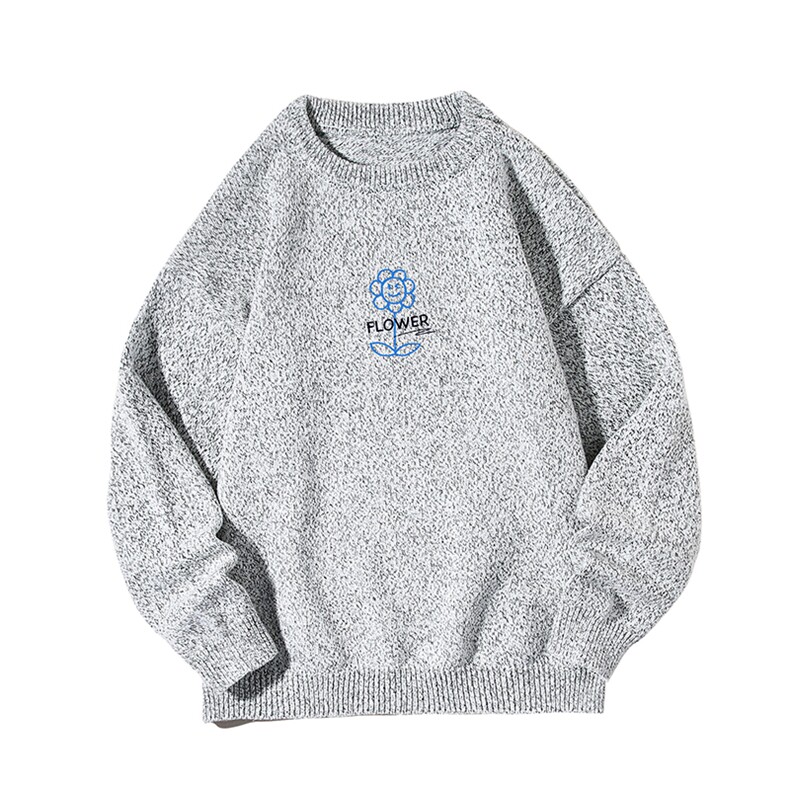加厚加绒毛衣男大码毛线衣男针织衫M19274-P45加绒款-P65白底,男装针织衫/毛衣,电商A040A