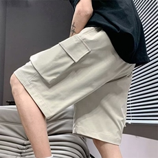 宽松型常规青少年潮流新款百搭潮夏季工装裤子男五分裤休闲短裤，男装牛仔裤，星座1210-1