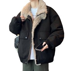 主推冬季新款宽松/座山雕加厚外套潮加厚棉衣XZ102B-1M801-P135，男装棉衣，星座102B-1