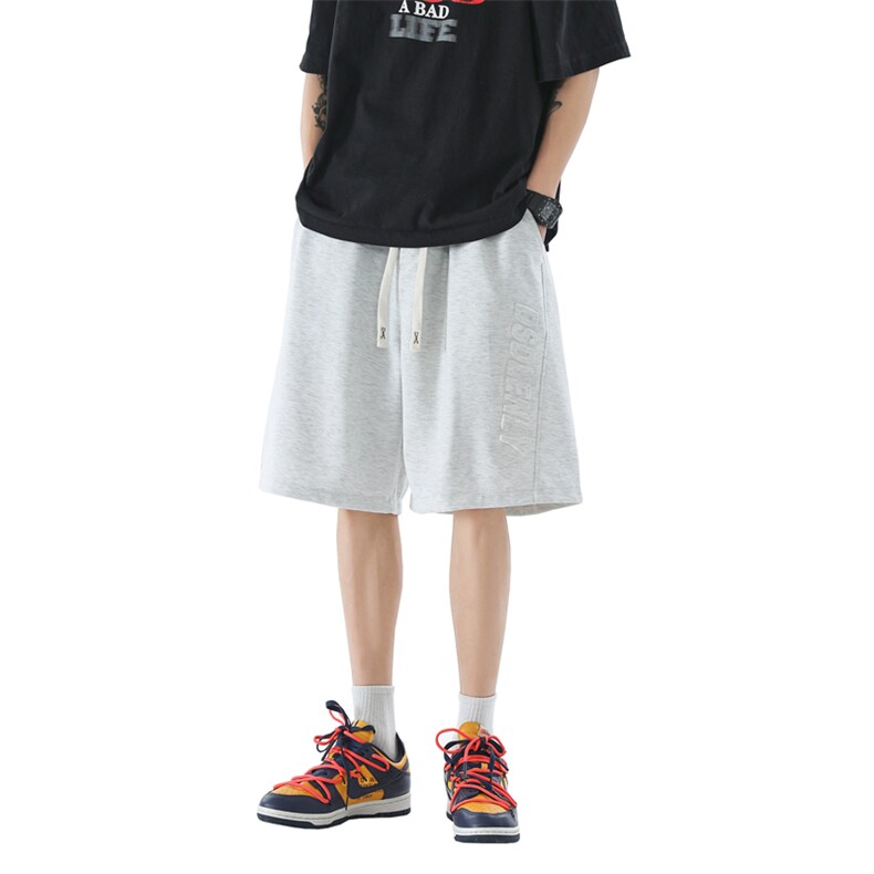 量大优供视频菠萝格立体钢印休闲短裤男M-5XDK16-特P25,男装牛仔裤,电商B325