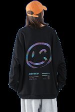 男士卫衣宽松嘻哈青春免烫套头欧美印花外套9711/，男装卫衣，星座1506-1