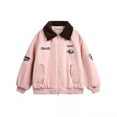 情侣装韩版摇粒绒棉服冬季保暖棉衣夹克厚外套N8015-P85网图，男装棉衣，电商B245