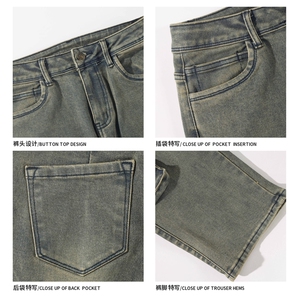 2024 秋季新款 白底大码美式工装牛仔裤M-5X GK24724-特P50图片