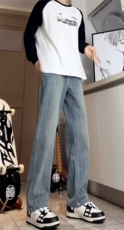 A178秋冬季新款美式休闲牛仔裤男直筒宽松9313P52限价68，男装牛仔裤，电商A178