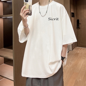 华夫格t恤男短袖男大码五分袖 酒店风 HT73098-P22图片