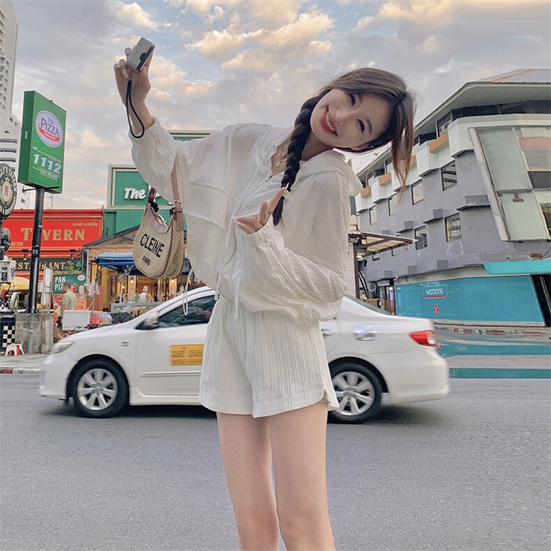 【新款现货】肌理感定制面料夏季小清新套装088-6611 P135 K188图片