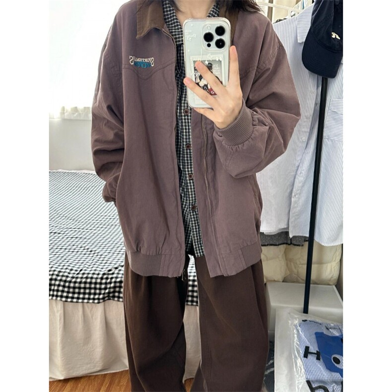 【有货】cleanfit紫色底特律外套男高级感工装夹克8158LL-特P65,男装夹克,星座1007（原301D）