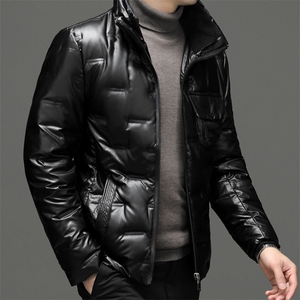 SNNYR92718秋冬新款2023年男士休闲羽绒服加厚保暖夹克外套P160图片