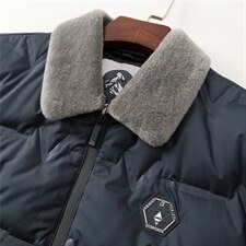 YT2205冬季男士白鸭绒羽绒服保暖外套修身潮流帅气P205，男装羽绒服，电商B360