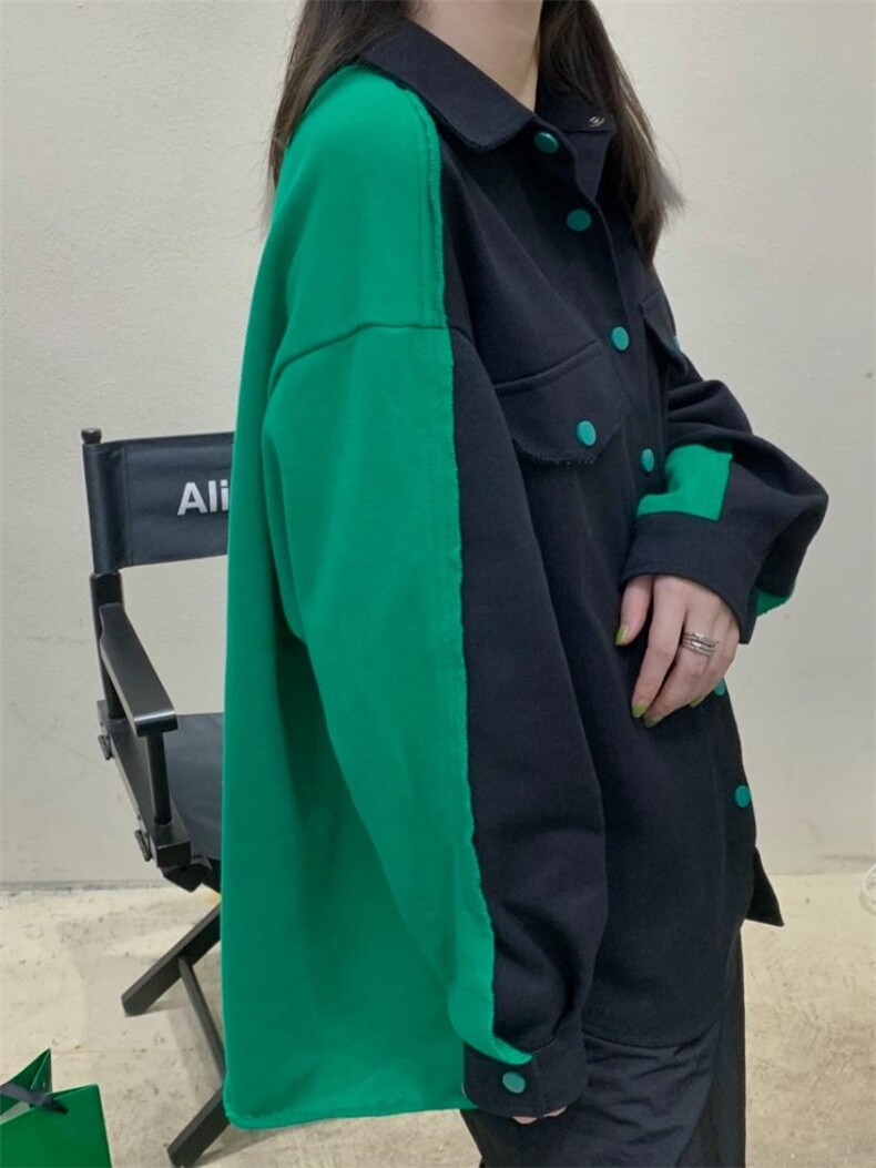 前后拼接外套，其它，Alissa Lin