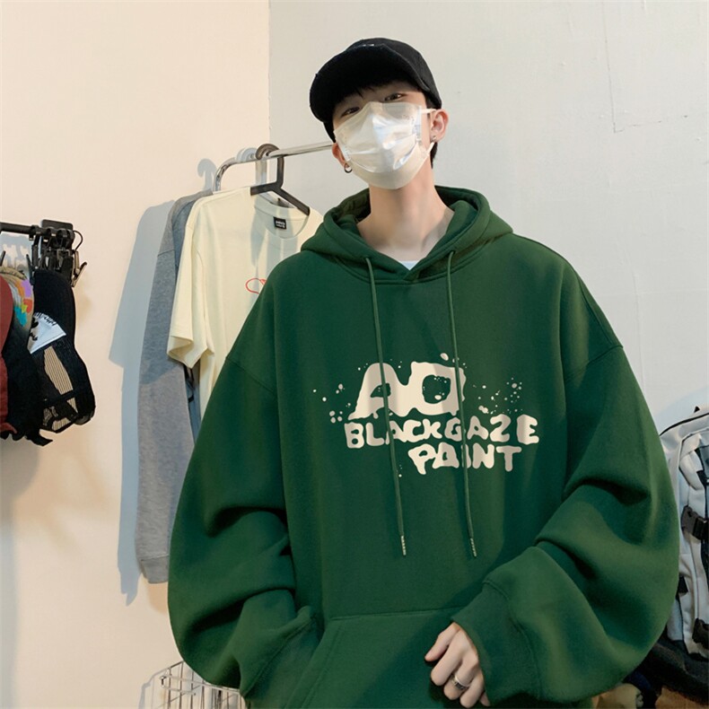 ！连帽圆领卫衣男装港风帽衫男LM145-P35,男装卫衣,电商B367