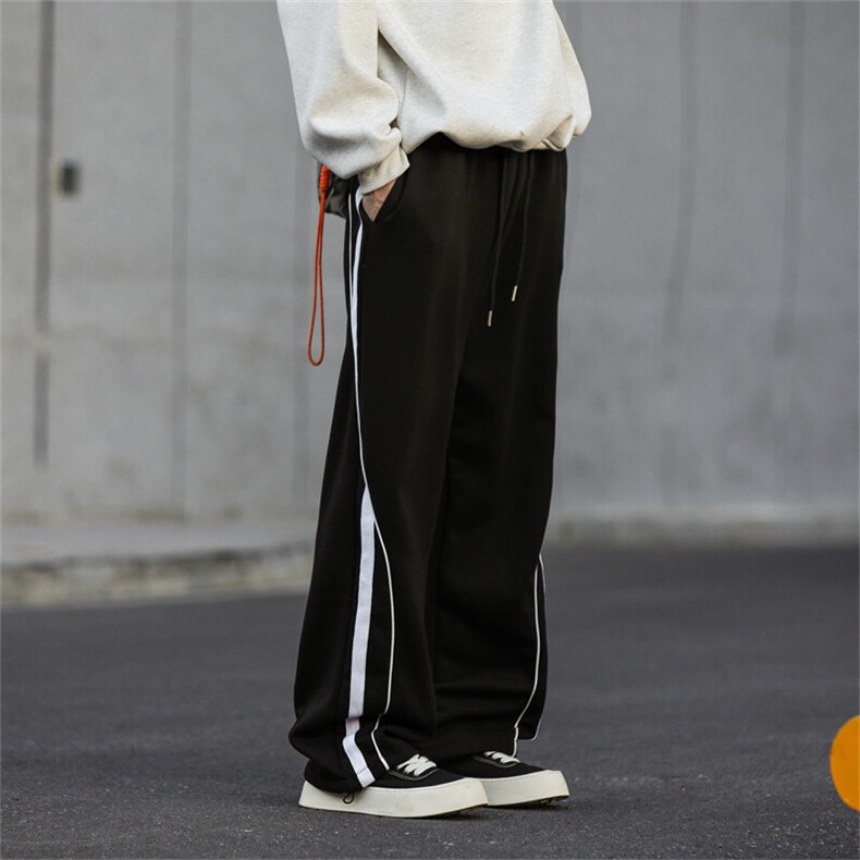 903-TK19-特P55S-3XL【白花灰黑色】休闲卫裤！现货！4,男装休闲裤,星座903