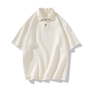 夏季韩版简约纯色短袖T恤男士潮流polo衫t桖男A305-DF057-P45图片