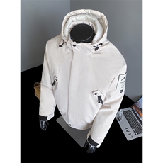 加棉加厚冲锋衣男棉服冬季可卸帽子棉衣棉袄上衣A266-MY8015-P75，男装棉衣，电商A266