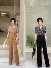 2023年夏装套装，女装职业装，贻思茗