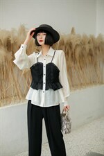 春季新款韩版衬衫，女装衬衫，唯蔓