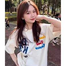 短袖t恤女夏季宽松小众设计感潮牌ins半袖重工上衣服TDC015，男装T恤，星座1116A（原606A-3）