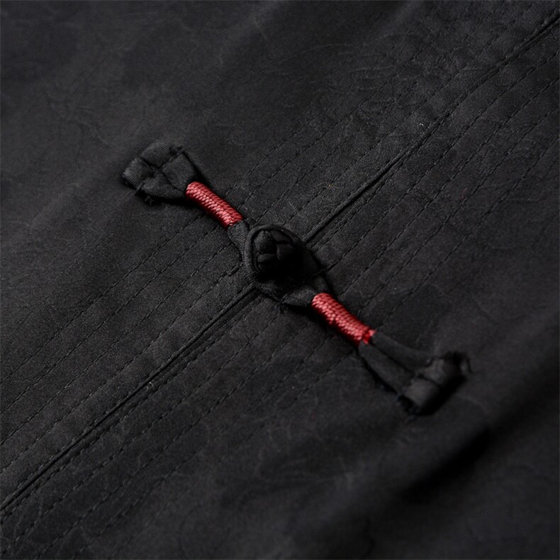 唐装中老年中式套装夏装男风汉服爷爷装短袖套装TR22810-P135,男装民族服装,星座1105-3