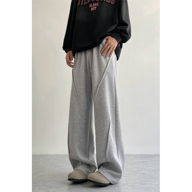 潮牌解构卫裤男重磅美式高街休闲运动裤长裤504-K856-P40控68,男装休闲裤,星座504