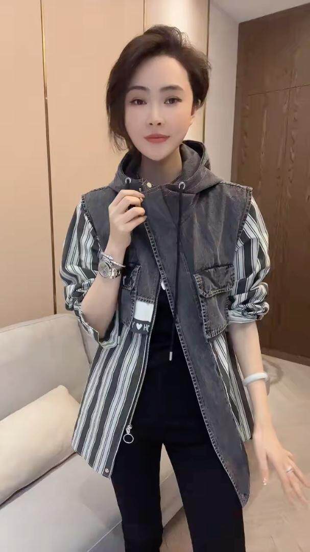 春夏款假2件套，其它，柚格