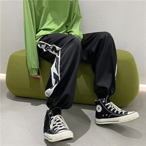 男秋季新款港风休闲裤HK105P28图片