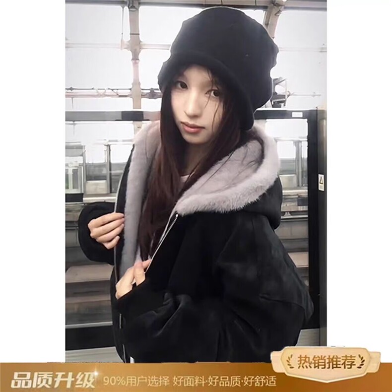 1506-1/GQ5130/P86白色毛绒护耳帽女秋冬防风雷锋帽保暖1,男装棉衣,星座1506A
