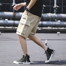 A003-HK7012-P45夏装新款时尚口袋男士工装短裤天台1，男装休闲裤，电商A003