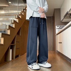 秋季新款2025解构拼接卫裤男美式潮牌百搭休闲裤子-A2268TP45控79