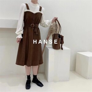 现货 冬季连衣裙 厚面料，女装连衣裙，雅诺希