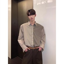 1506/QS2280/P37男士通勤条纹休闲衬衫商务百搭时尚帅气衬衣,男装衬衫,星座1506,四季星座 1506/QS2280/P37男士通勤条纹休闲衬衫商务百搭时尚帅气衬衣,男装衬衫,星座1506,四季星座