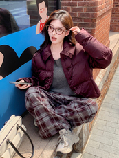 现货！（90新标带检）时尚纯色短款洋气加厚保暖羽绒服女冬季潮品，女装羽绒服，衣秀之家