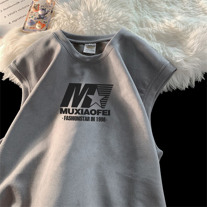 量大图低自动鹿皮绒背心HD019-1-BP25467-P20，男装背心/马甲，电商019-1