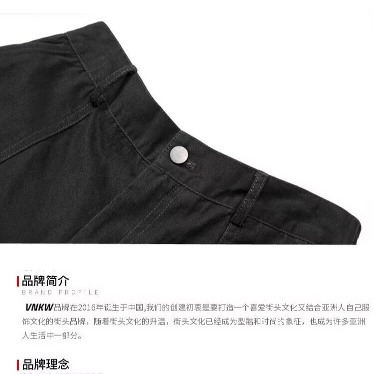 B3135-P68潮牌美式做旧水洗直筒牛仔裤,男装牛仔裤,电商B323A