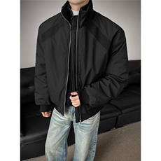JY756-P80美式解构通勤立领棒球服夹克男网图，男装夹克，星座1501-3