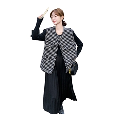 ~~！！毛呢马甲套装连衣裙P185265，女装套装/套裙，2C262