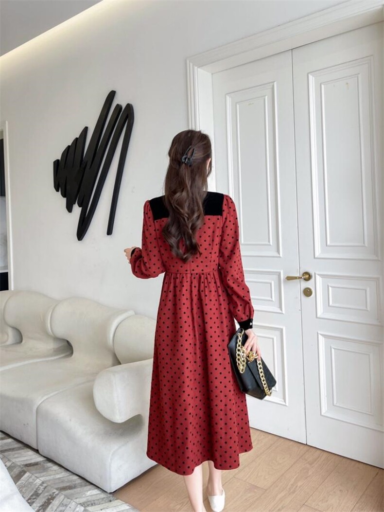 秋装新款连衣裙，女装连衣裙，琴菲儿