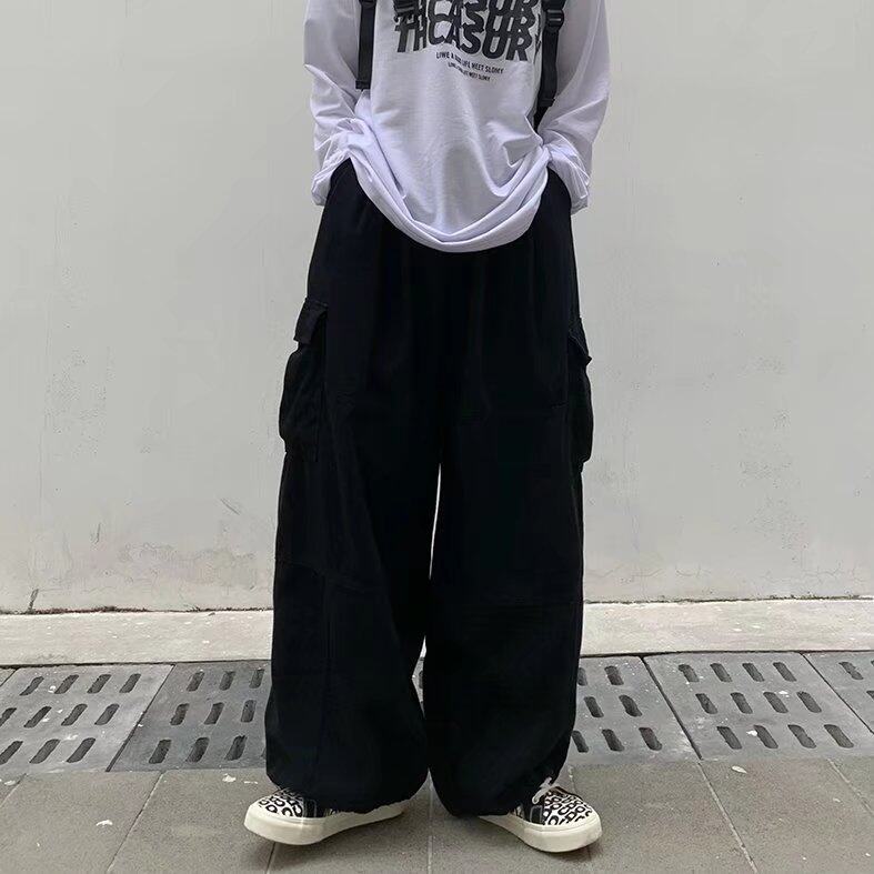 原宿BF风日系复古特厚工装裤男休闲裤宽松阔腿裤A376-310B-1-P35,男装休闲裤,星座310B-1