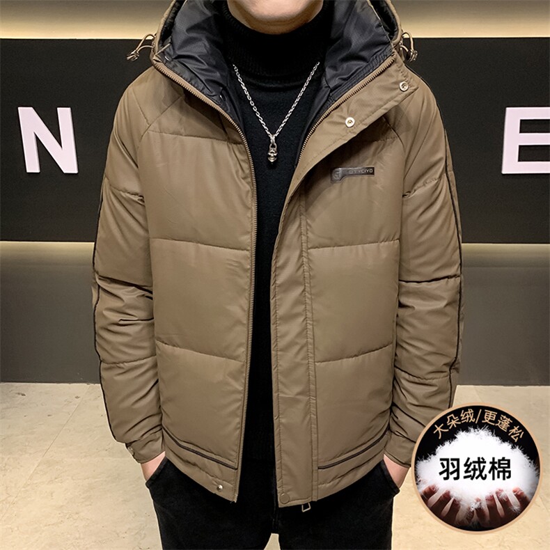 主推数据款 高品质冬季男士羽绒棉服 冬装加厚棉衣外套图片
