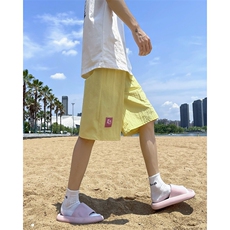 夏季多巴胺户外速干短裤宽松户外运动休闲五分裤，男装牛仔裤，星座410-7