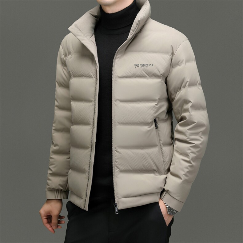 DF23923钱塘2020-2商务休闲百搭冬季厚款连帽中年男士羽绒服P240图片
